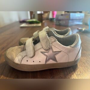 Size 10 SHUSHOP SUNNY TODDLER Silver Star Sneakers
